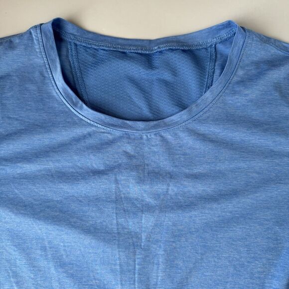 Women’s Workout Shirt Heather Blue Size Medium? - Picture 7 of 9